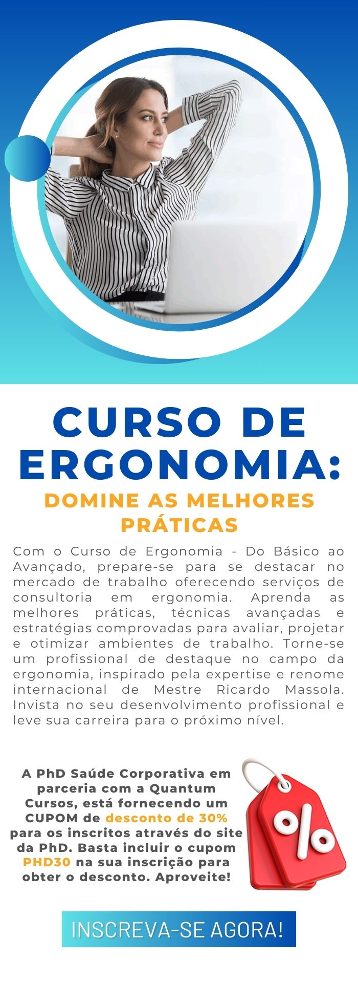 Curso de Ergonomia: Domine as Melhores Práticas